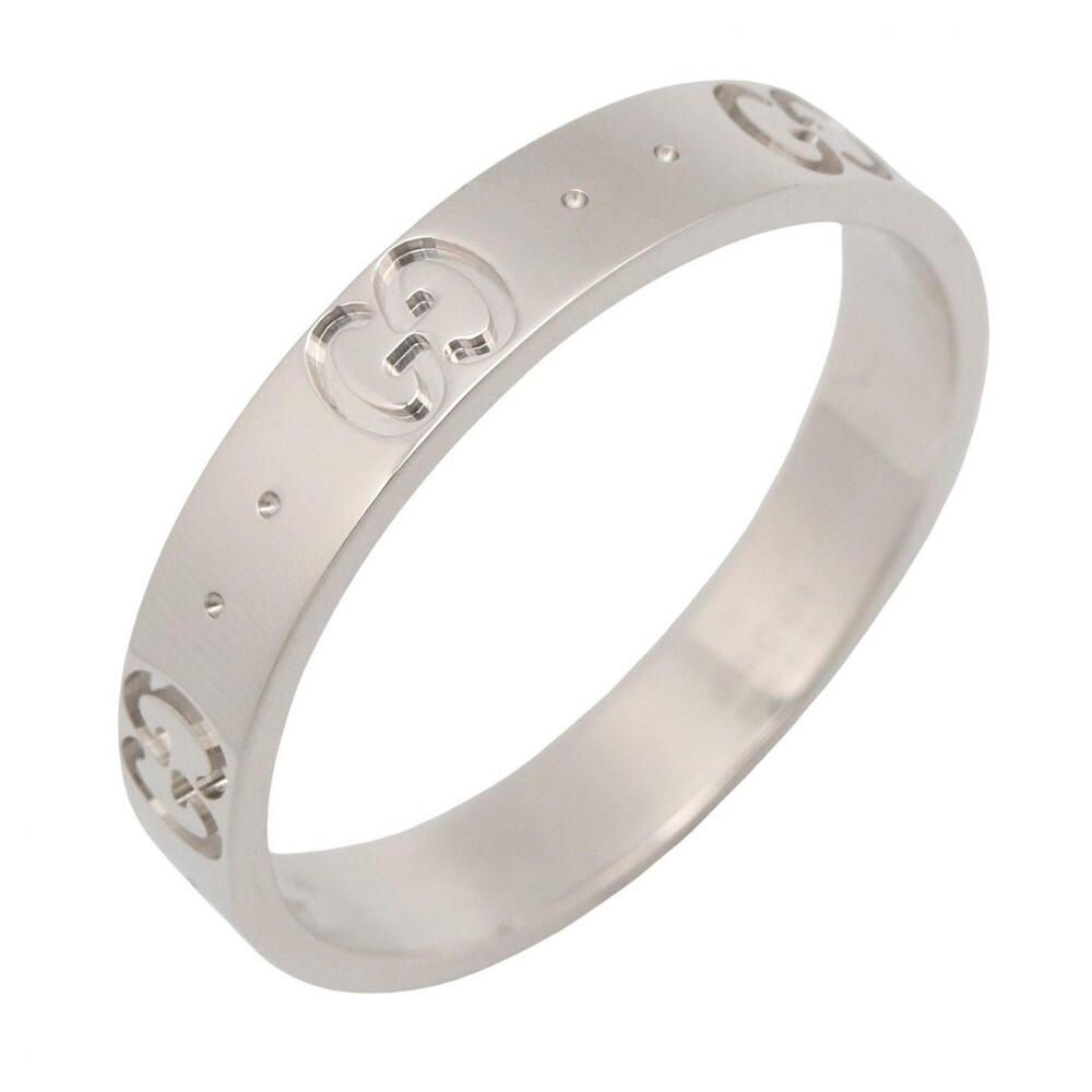 Gucci Icon Slim Ring 18Kwg White Gold #300661G91B